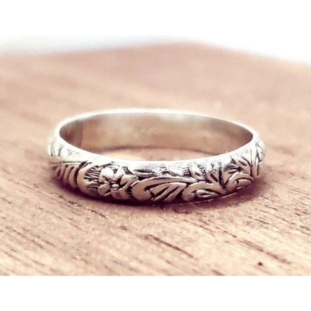 Sterling silver rings size 7.5